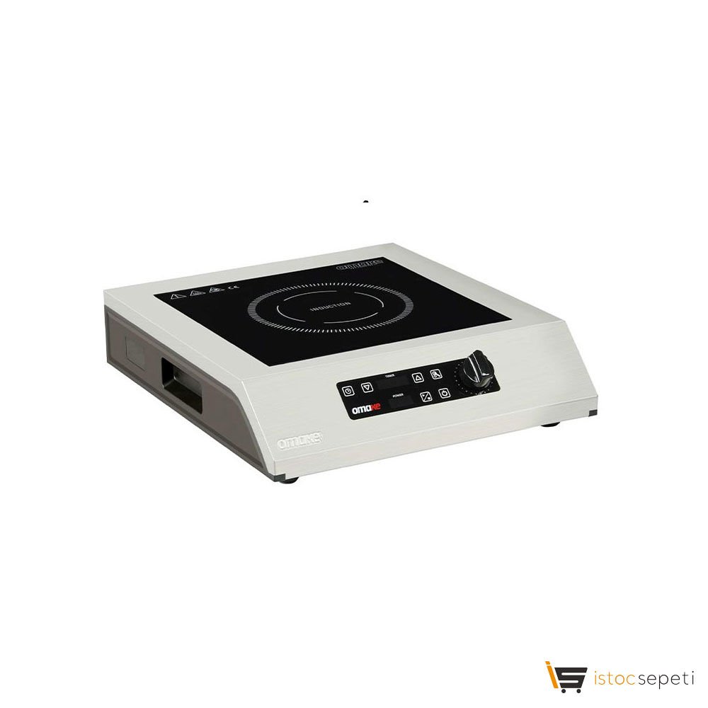 Omake IND01.I15 Cam Yüzeyli İndüksiyon Ocak, 1800 W, Elektrikli