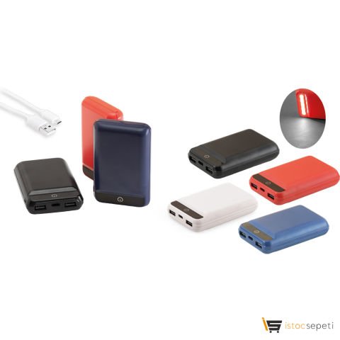 Powerbank 10000 mAh Mobil Şarj Cihazı Promosyon