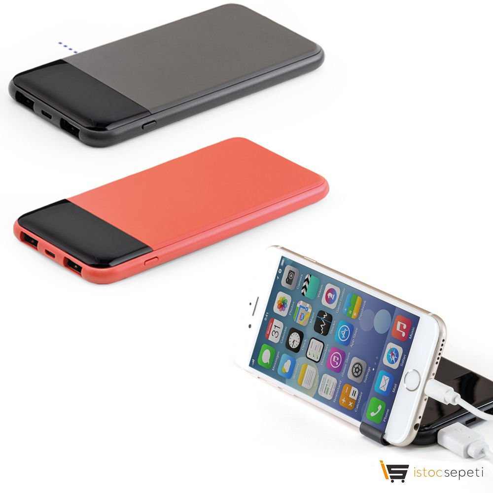 Powerbank 5000 mAh Mobil Şarj Cihazı Promosyon