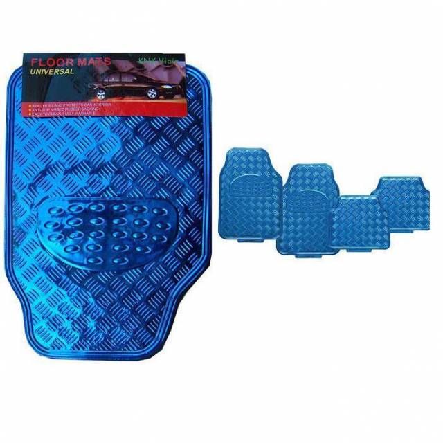 Space % 100 Kauçuk Taban Mavi Paspas 380078