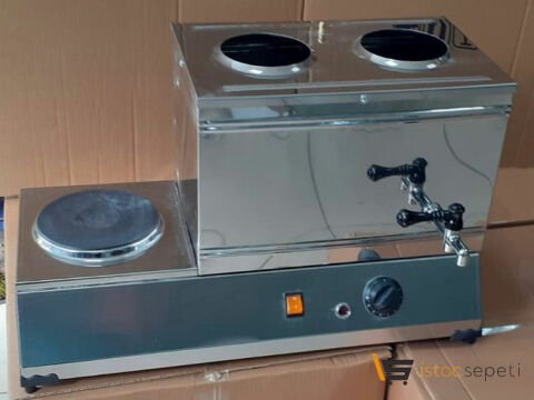 Asven Elektrikli 2 Demlikli Çay Kazanı
