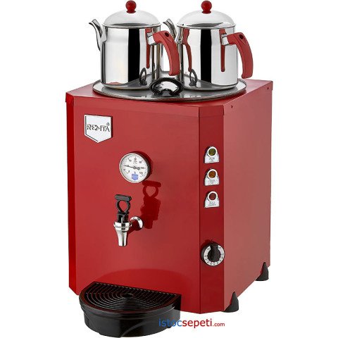 Remta DE11 Çift Demlikli Jumbo Çay Makinesi 23 Lt Elektrikli