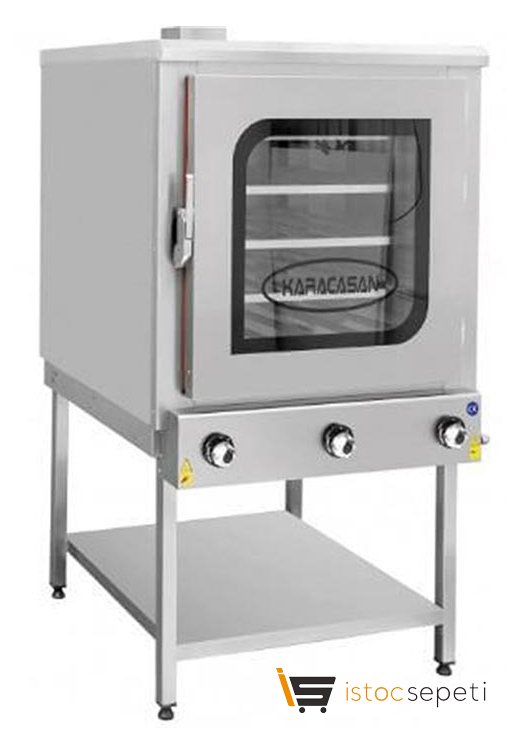 Karacasan Pasta Börek Fırını Manuel 5 Tepsi 900x900x1600 mm Doğalgazlı