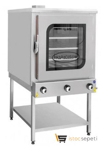 Karacasan Pasta Börek Fırını Manuel 5 Tepsi 900x900x1600 mm Doğalgazlı