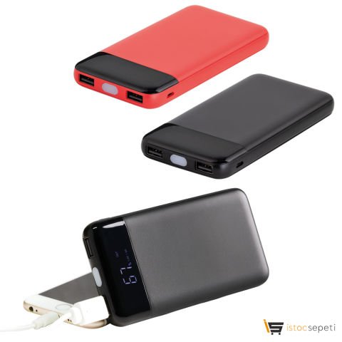 Promosyon Powerbank 10000 mAh Mobil Şarj Cihazı