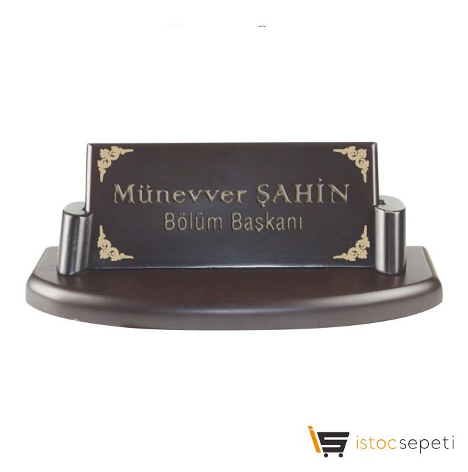 Masa isimliği Promosyon