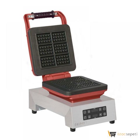 Omake WFL21.E15 Z5F Dijital Mini Belçika Waffle Makinesi, Elektrikli