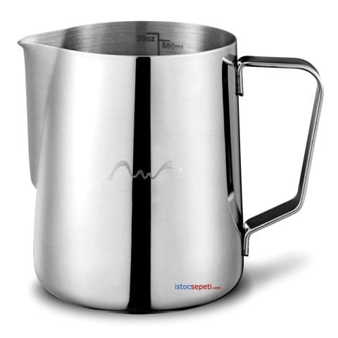 Süt Köpürtme Potu Pitcher Espresso Kahve Sürahisi Barista Latte Hazırlama
