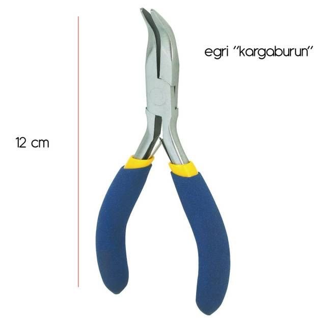 Sonax Büyük Eğri KargaBurun Pense 441141