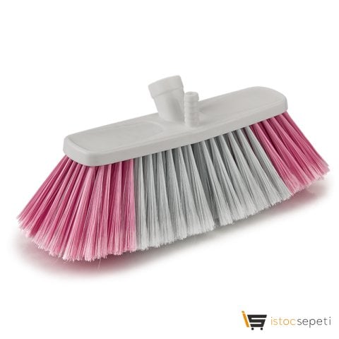 Trendy 17 cm Lik Oto Fırçası F382 Beyaz-Gül Pembe