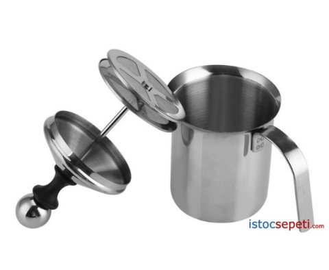 Süt Köpürtme Potu 800 ml Barista Süt Köpürtücü