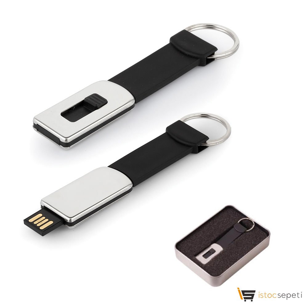 Promosyon 16 GB Metal Anahtarlık USB Bellek