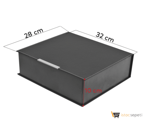 Suni Deri (Plastik Kasa) Set Kutusu (32x28,5x10 cm) Promosyon