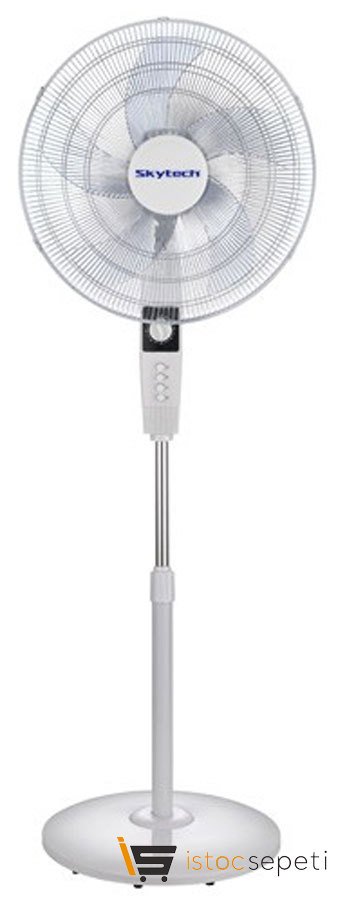 Skytech STF-1890 18 İnç Ayaklı Vantilatör Kumanda + Led Ekranı