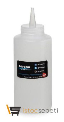 Kapaklı Mayonez Şişesi 420 ml Şeffaf