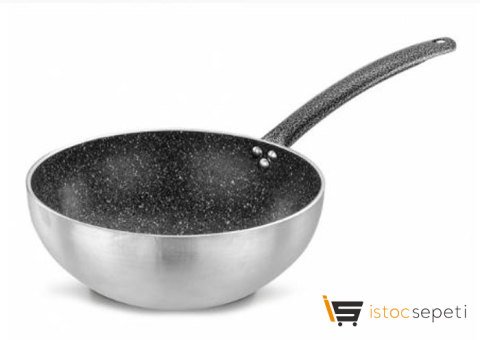 Wok Tava İç Granit Elit 26 cm 3 mm