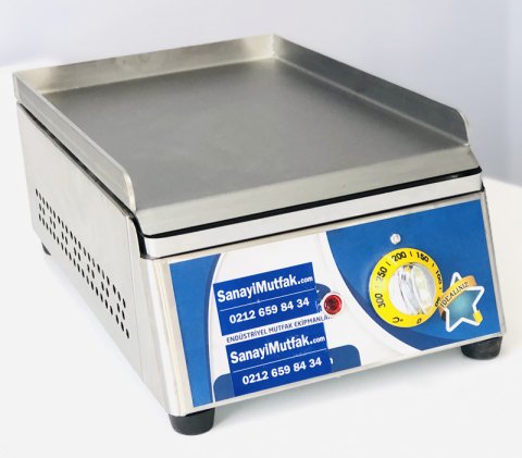 Izgara Makinesi 30 cm Elektrikli Düz Pleyt Izgaralar