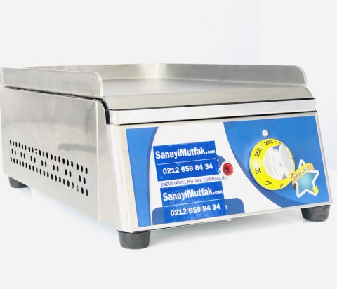 Izgara Makinesi 30 cm Elektrikli Düz Pleyt Izgaralar