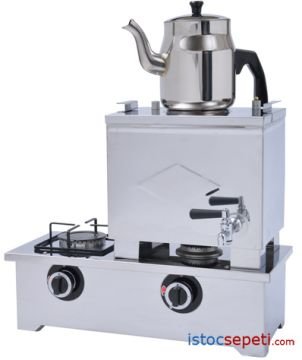 Tüplü Çay Kazanı Fiyatları 15 Litre Tek Demlikli Büfe Kantin Lokanta