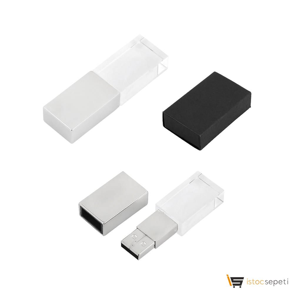 Promosyon 8 GB Kristal USB Bellek