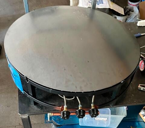90 cm Tüplü Yufka Sacı Ayaklı Ayaksız Kullanım