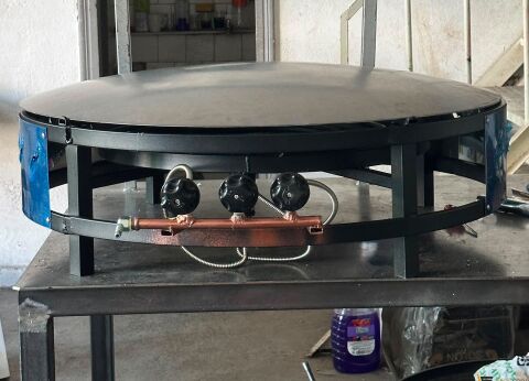 70 cm Tüplü Yufka Ekmek Sacı Lpg