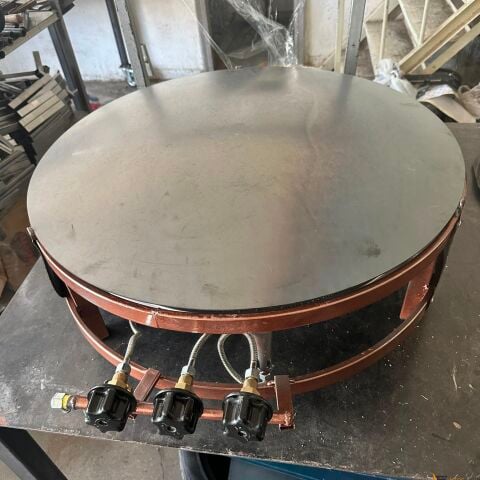 70 cm Tüplü Yufka Ekmek Sacı Lpg
