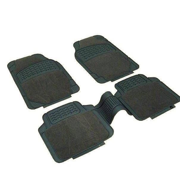 Car Speed GRİ Kauçuk+Halılı 5 Parça Paspas Seti 842126