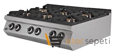 Empero 900 Plus Setüstü Ocak 6 Brülör Doğalgazlı