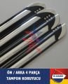 M-Guard ÖN/ARKA 4 lü Tampon Koruyucu Siyah 53a014