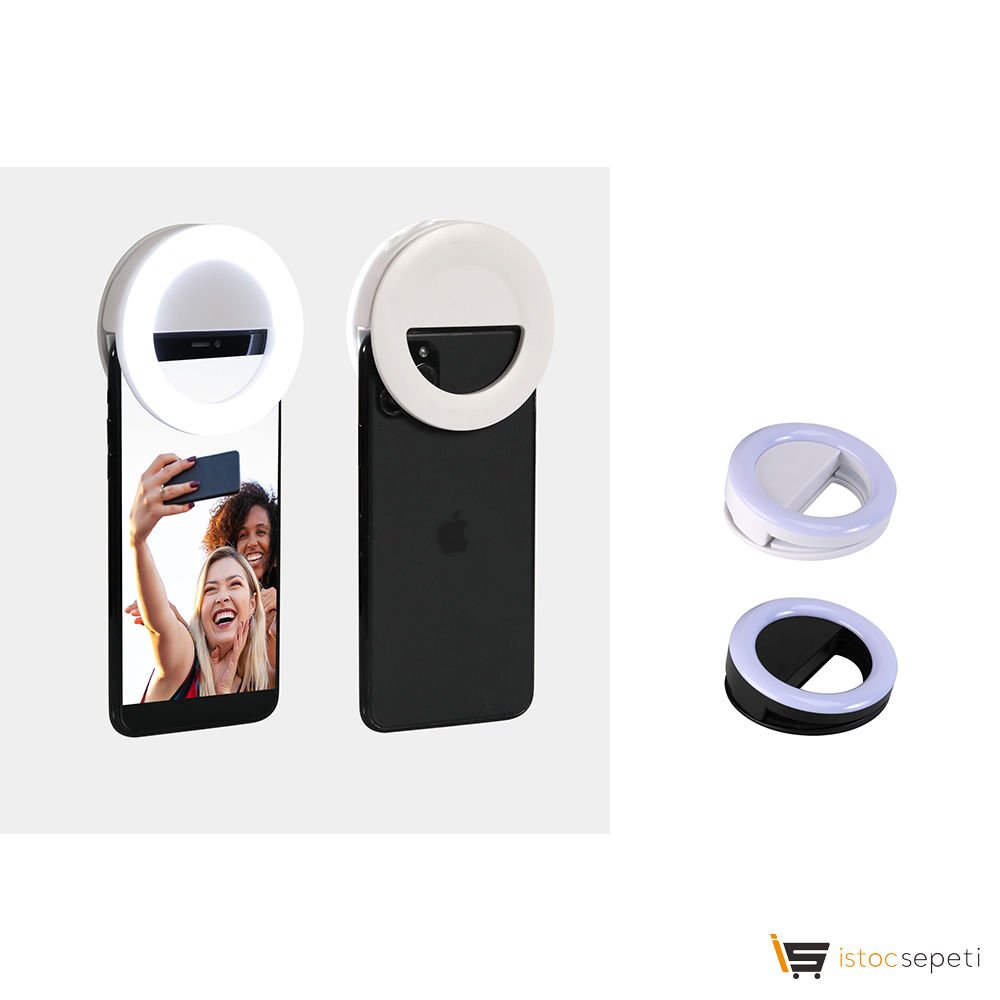 Klipsli Selfie LED Işık Promosyon