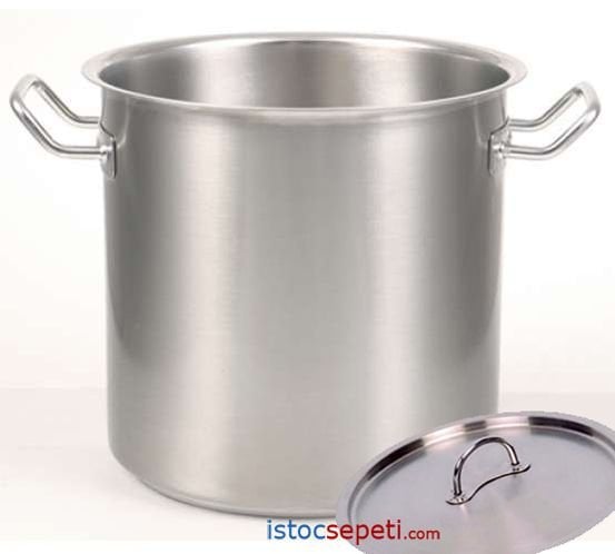 Derin Tencere Kaynatma Tenceresi Lokanta Tencereleri 100 Lt Çelik 50x50 cm