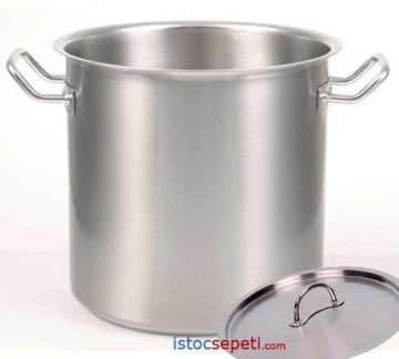 Derin Tencere Kaynatma Tenceresi Lokanta Tencereleri 100 Lt Çelik 50x50 cm