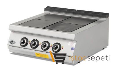 Empero 900 Seri Rus Tipi Pleytli Ocak 6'lı 120x90x30 cm Elektrikli