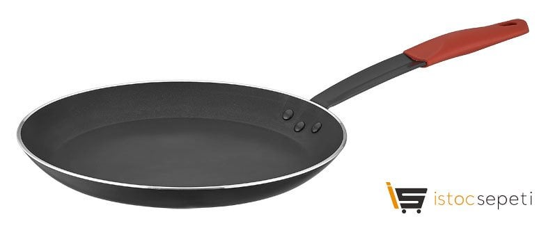Safran Serisi Krep Tava 20x3 cm 3.5