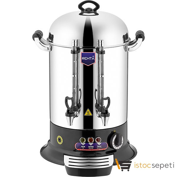 Remta 60 Bardak Elegance Çay Makinesi ER 11 Alarmlı 7 Lt