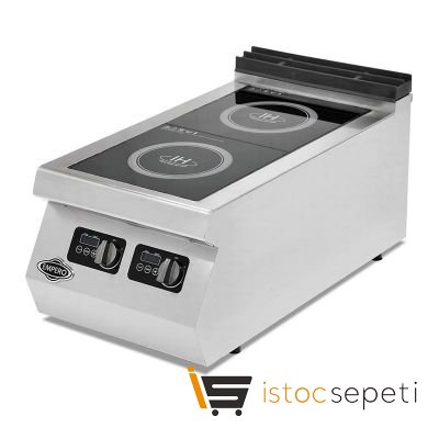 Empero 900 Plus İndüksiyon Ocak 2'li 40x90x30 cm Elektrikli
