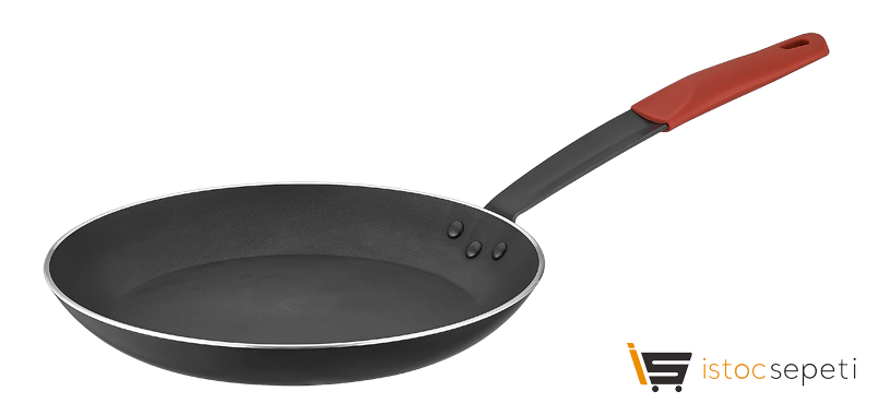 Safran Serisi Yayvan Tava 30x4.4 cm 3.5 mm
