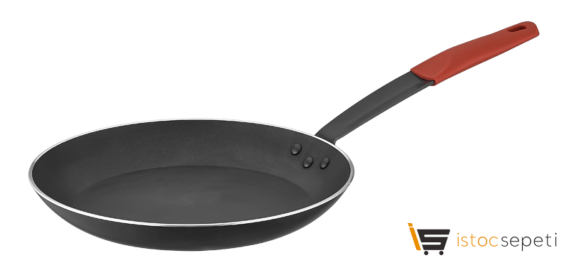 Safran Serisi Yayvan Tava 32x4.5 cm 3.5 mm