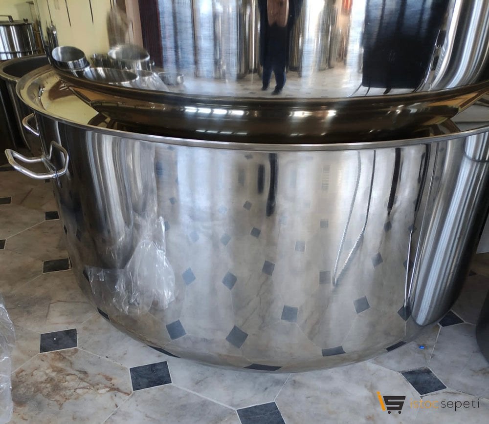 1500 Kişilik Tencere 490 Litre Çelik