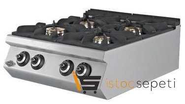 Empero 700 Plus Setüstü Ocak 4 Brülör Doğalgazlı