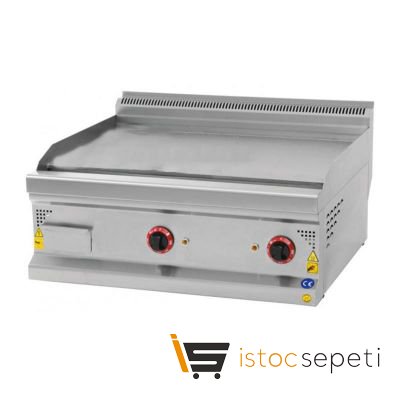 Karacasan 700 Seri Düz Pleyt Izgara 800x700x300 mm Elektrikli