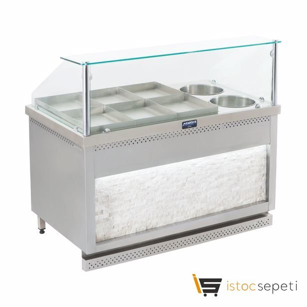 Görkem 8+2 Tüplü Sulu Yemek Tezgahı (Tepsili)