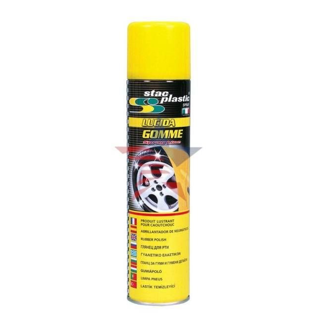Stac Italy Lastik Parlatıcı,Temizleyici Sprey 400 ML. 090153