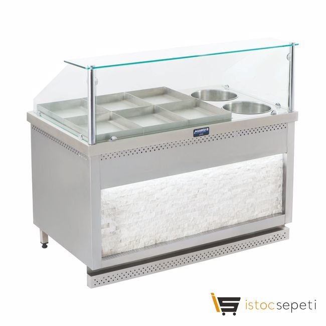 Görkem 8+2 Elektrikli Sulu Yemek Tezgahı (Tepsili)