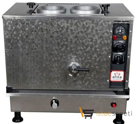 Anka 2 Demlikli Inox Pro Kompakt Otomatik Çay Kazanı
