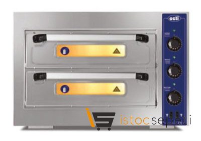 Pizza Fırını 9+9 Pizza Kapasiteli Elektrikli