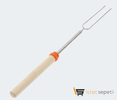 Teleskobi̇k Barbekü Çatalı