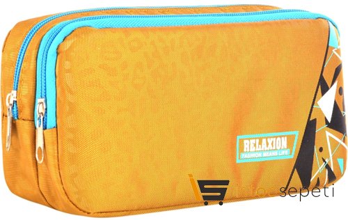 Relaxion 115 Çift Bölmeli Baskılı Su Geçirmez Kalemlik Taba