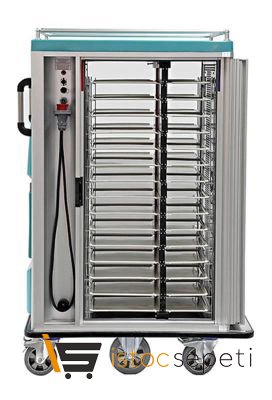 Empero Sıcak-Soğuk Yemek Dağıtım Arabası 30x1/3 Tepsi Kapasiteli